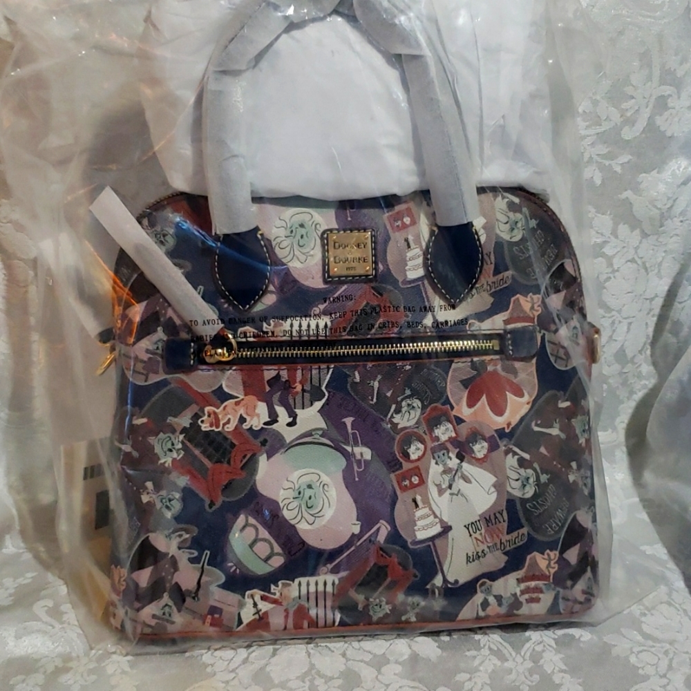 Disney Dooney and Bourke Haunted Mansion Satchel